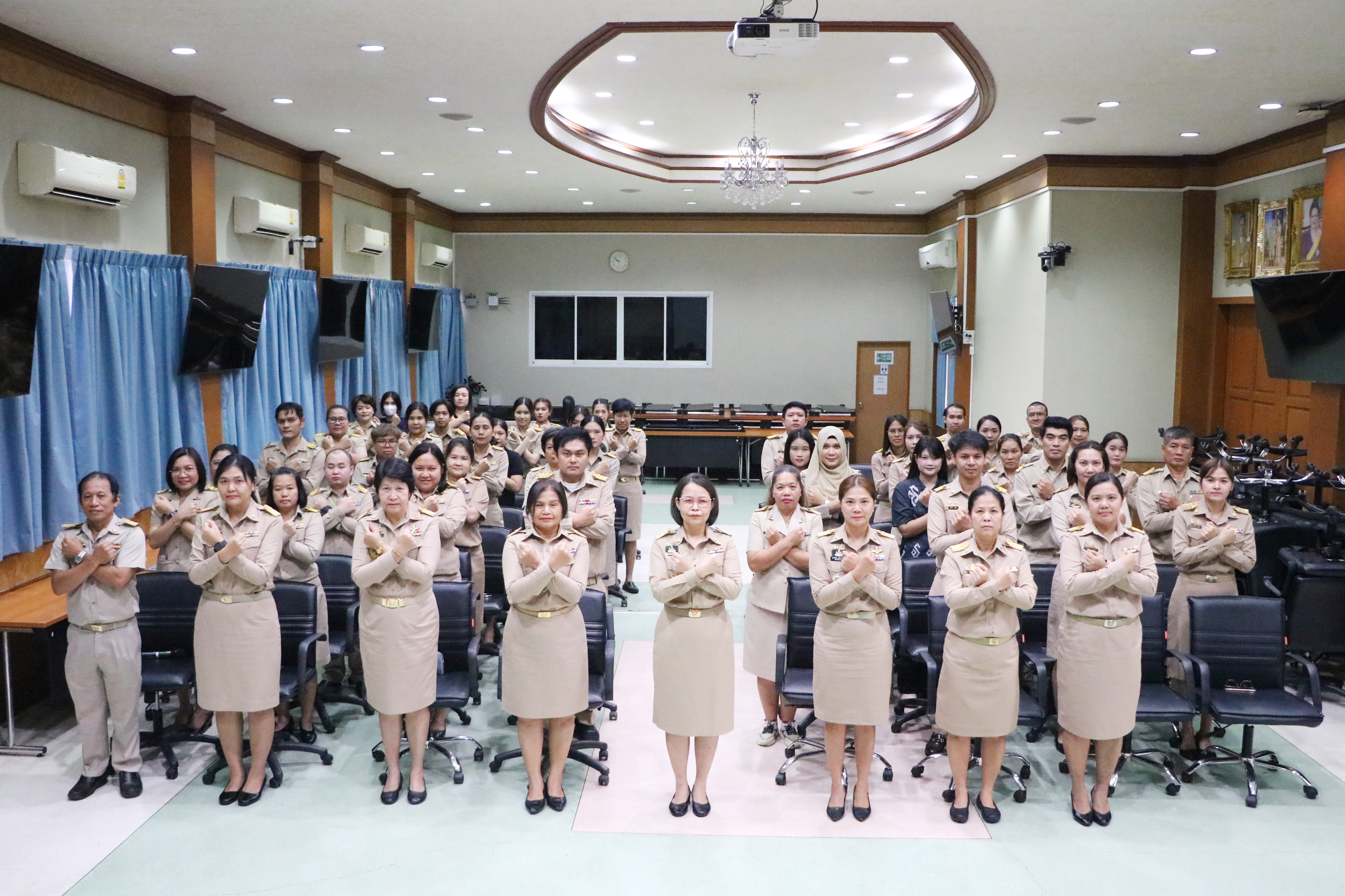 title - กองการเจ้าหน้าที่ ส.ป.ก. ประกาศเจตนารมณ์มุ่งสู่ “องค์กรคุณธรรมต้นแบบ” เสริมสร้างวัฒนธรรมสุจริตและธรรมาภิบาลในองค์กร